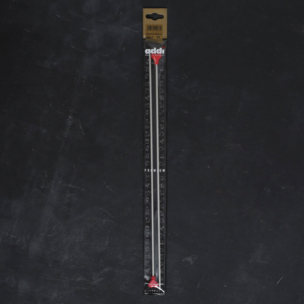 ADDI KALPLİ 3.75MM 40CM KLASİK ALÜMİNYUM ÖRGÜ ŞİŞİ - 200-7